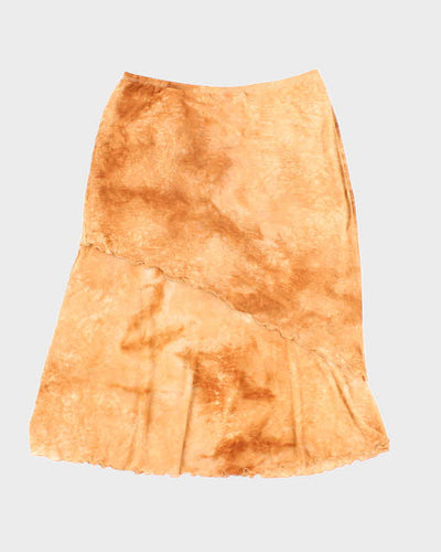 Vintage Y2k 00s Suzy Mesh Crinkle Skirt - S