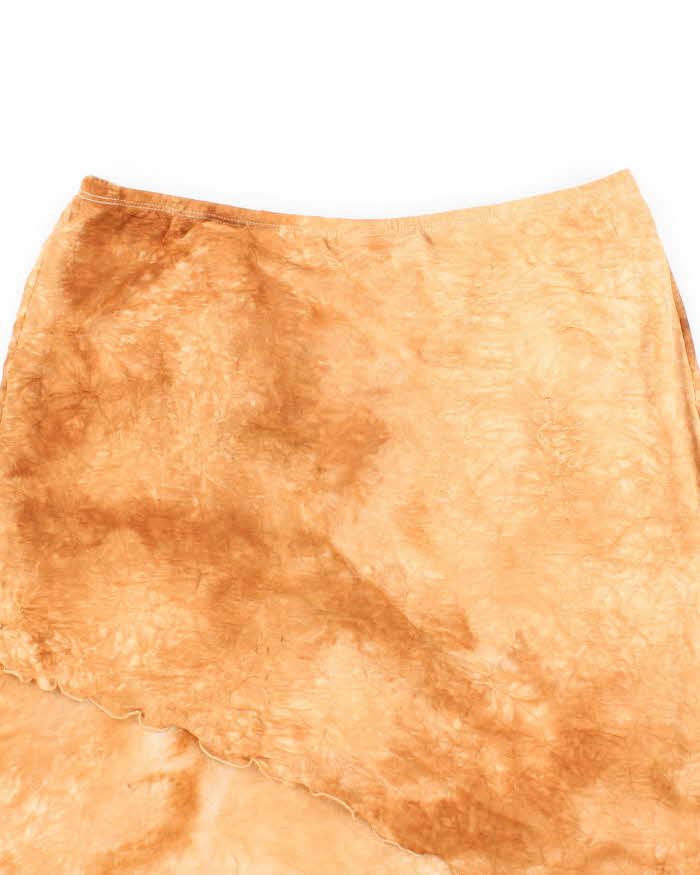 Vintage Y2k 00s Suzy Mesh Crinkle Skirt - S
