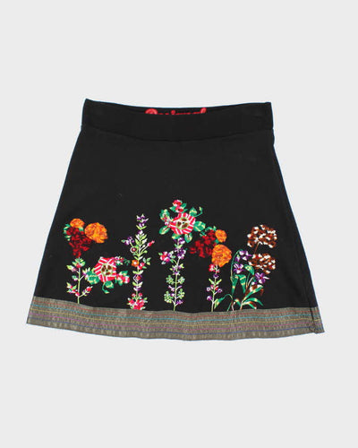 Vintage Y2k 00s Desigual Embroidered Skirt - M