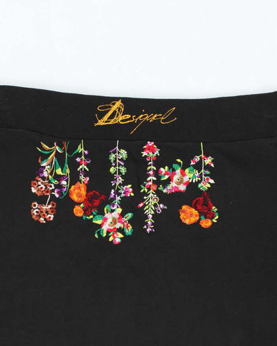 Vintage Y2k 00s Desigual Embroidered Skirt - M