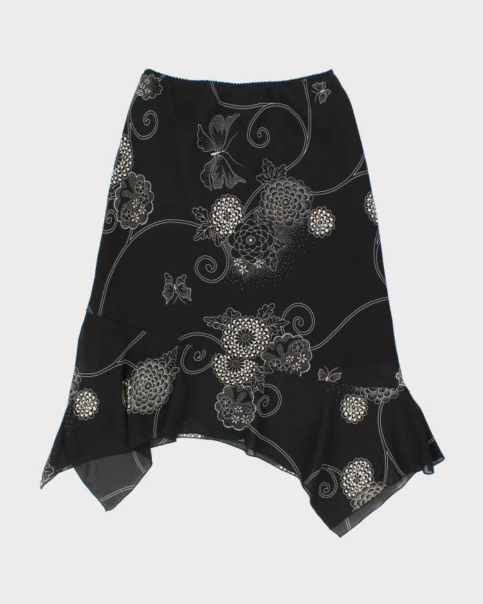 Vintage 90s Jessica Handkerchief Hem Skirt - M