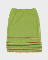 Vintage 90s 00s Express Beaded Skirt - XS