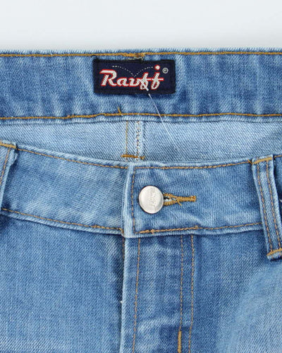 Vintage Y2k 00s Raifi Denim Mini Skirt - S