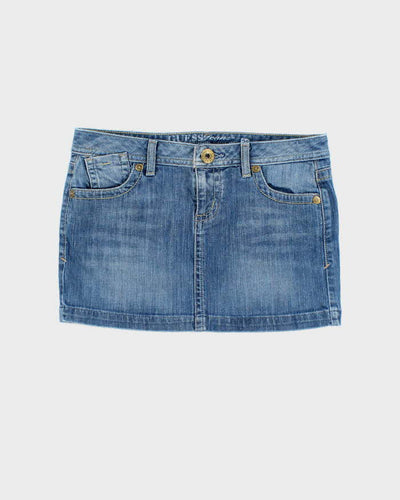 Vintage Y2k 00s Guess Denim Mini Skirt - S