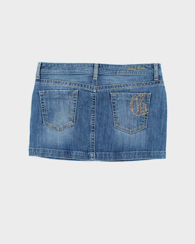 Vintage Y2k 00s Guess Denim Mini Skirt - S