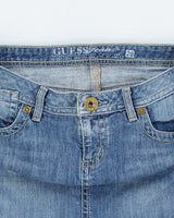 Vintage Y2k 00s Guess Denim Mini Skirt - S