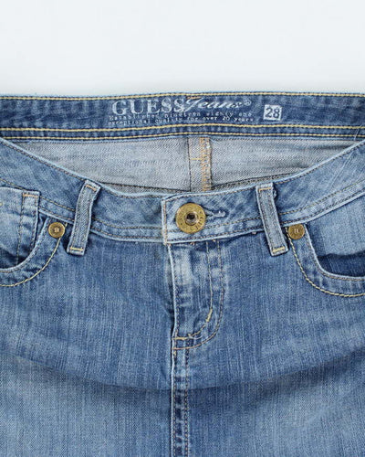Vintage Y2k 00s Guess Denim Mini Skirt - S