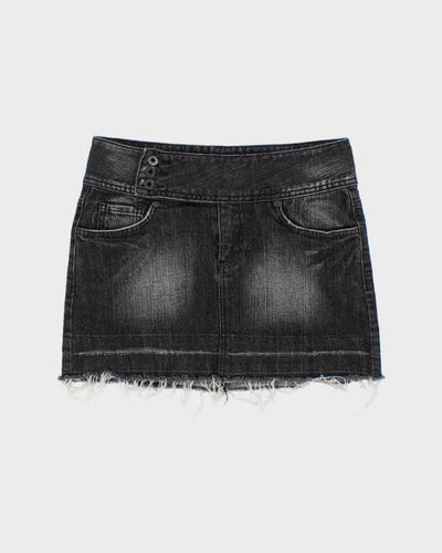 Vintage Y2k 00s Yb Denim Mini Skirt - XS
