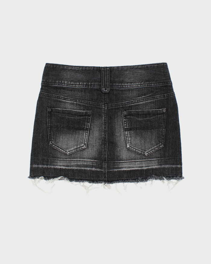 Vintage Y2k 00s Yb Denim Mini Skirt - XS