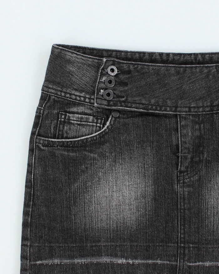Vintage Y2k 00s Yb Denim Mini Skirt - XS