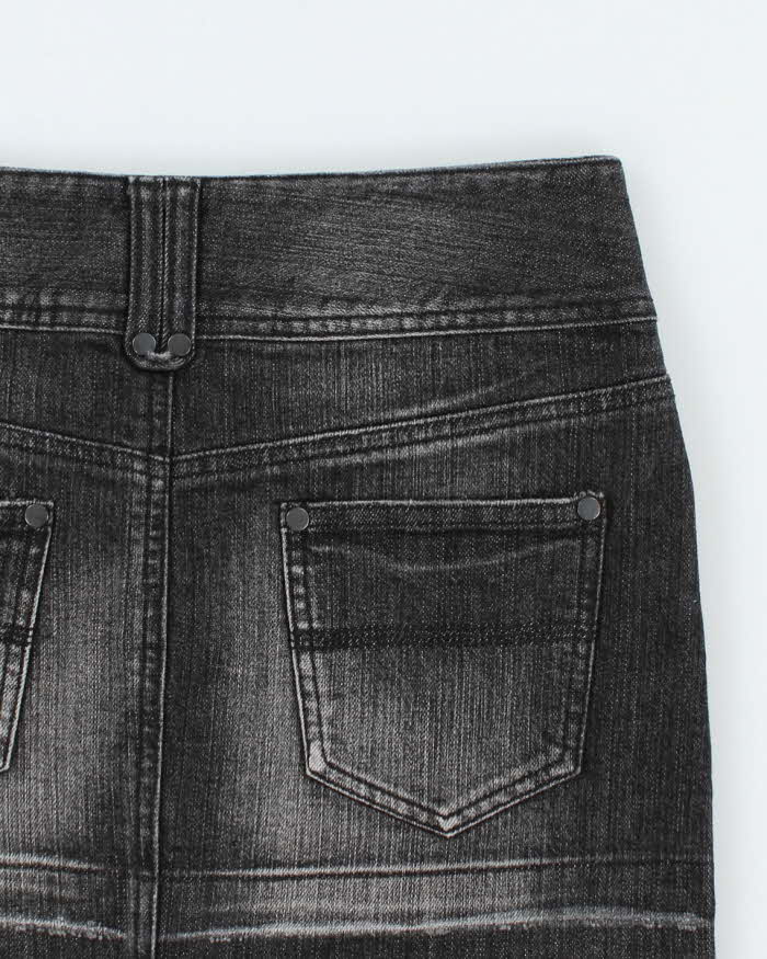 Vintage Y2k 00s Yb Denim Mini Skirt - XS