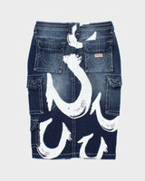 Vintage Y2k 00s True Religion Denim Skirt - S