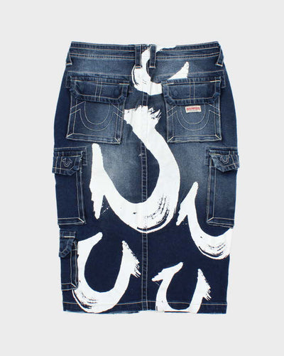 Vintage Y2k 00s True Religion Denim Skirt - S
