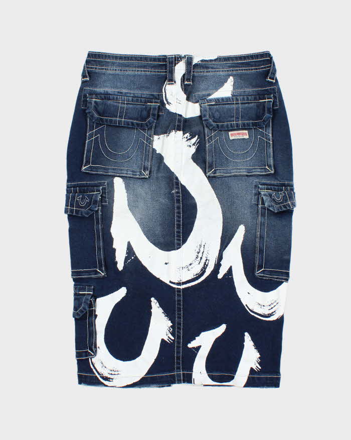 Vintage Y2k 00s True Religion Denim Skirt - S