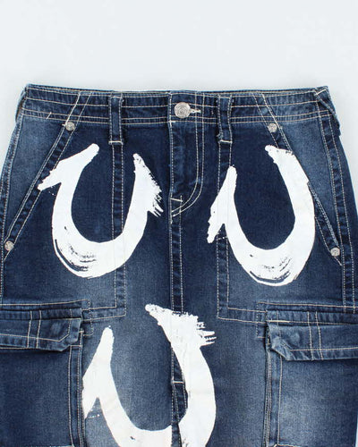Vintage Y2k 00s True Religion Denim Skirt - S