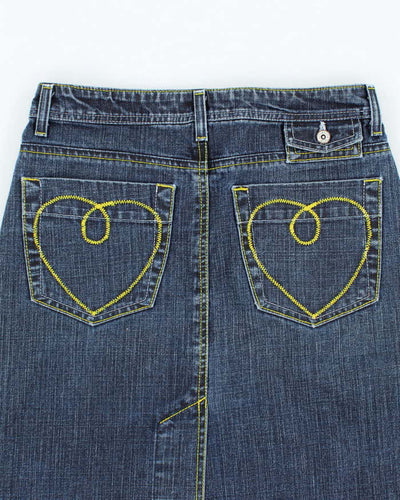 Vintage Y2k 00s Legend Denim Wear Skirt - XS