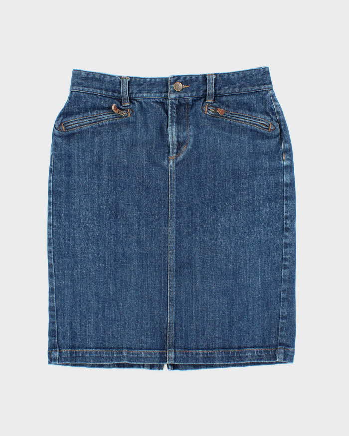 Vintage 00s Ralph Lauren Denim Skirt - XS