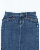 Vintage 00s Ralph Lauren Denim Skirt - XS