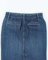 Vintage 00s Ralph Lauren Denim Skirt - XS