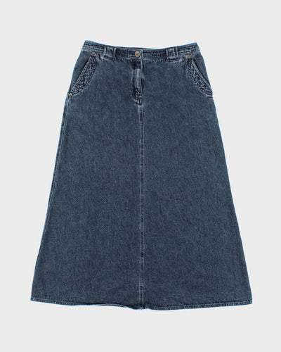 Vintage 00s Ralph Lauren Denim Skirt - XS