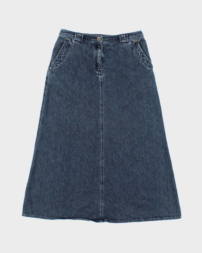 Vintage 00s Ralph Lauren Denim Skirt - XS