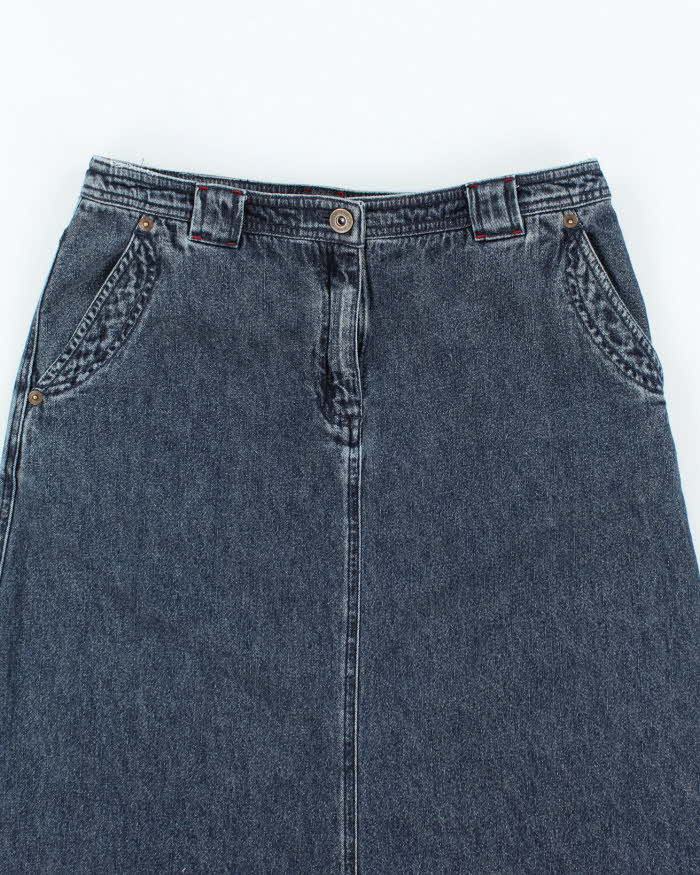 Vintage 00s Ralph Lauren Denim Skirt - XS