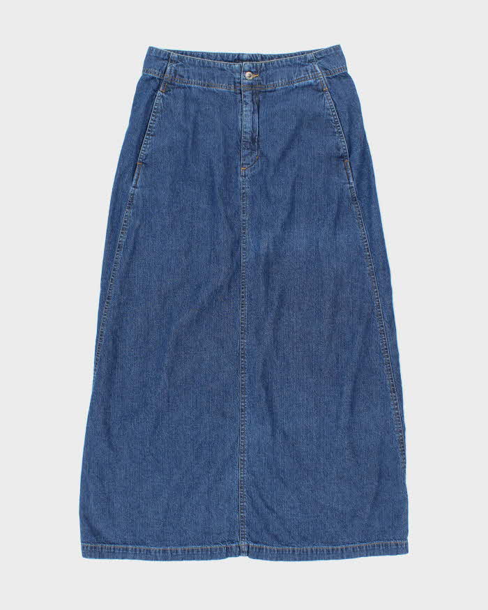 Vintage 00s Eddie Bauer Denim Skirt - XS