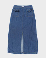 Vintage 00s Eddie Bauer Denim Skirt - XS