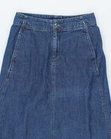 Vintage 00s Eddie Bauer Denim Skirt - XS