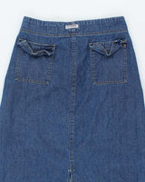 Vintage 00s Eddie Bauer Denim Skirt - XS