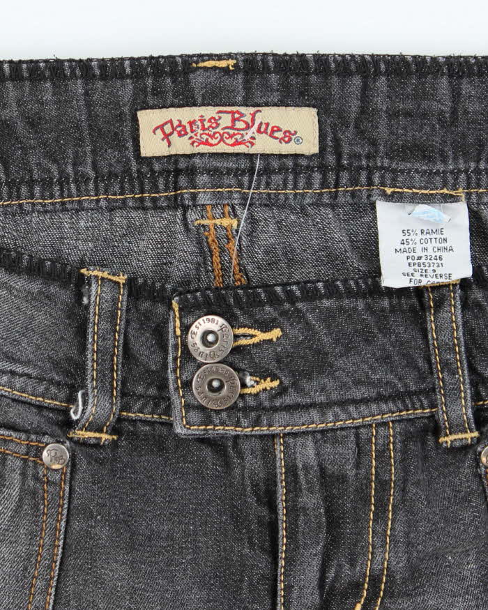 Vintage Y2k 00s Paris Blue Denim Mini Skirt - S