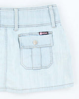 Vintage Y2k 00s Bubblegum Denim Mini Skirt - S