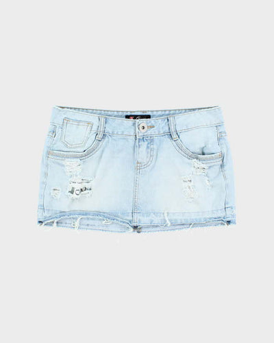 Vintage Y2k 00s Guess Denim Mini Skirt - S
