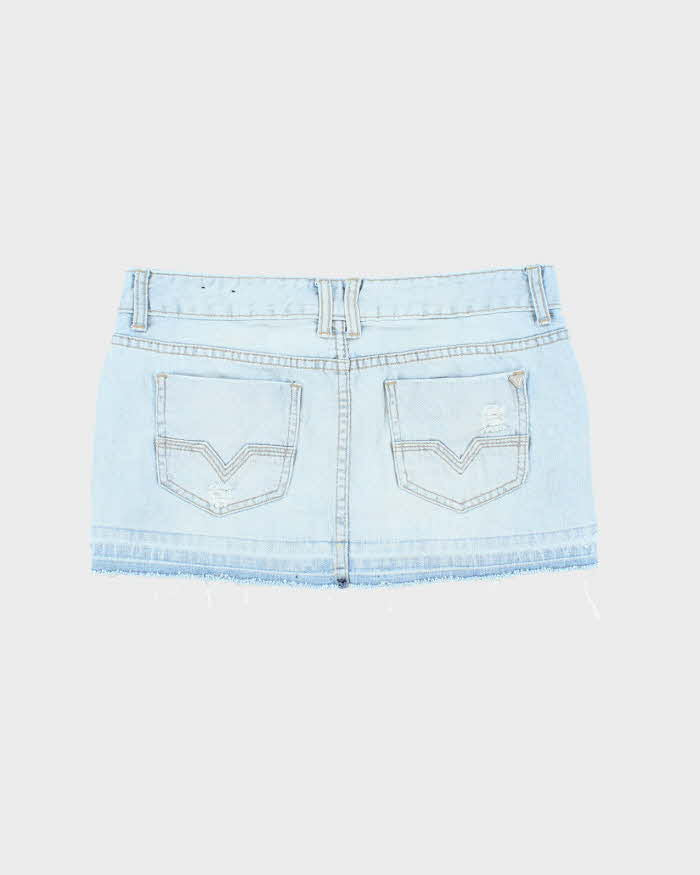 Vintage Y2k 00s Guess Denim Mini Skirt - S