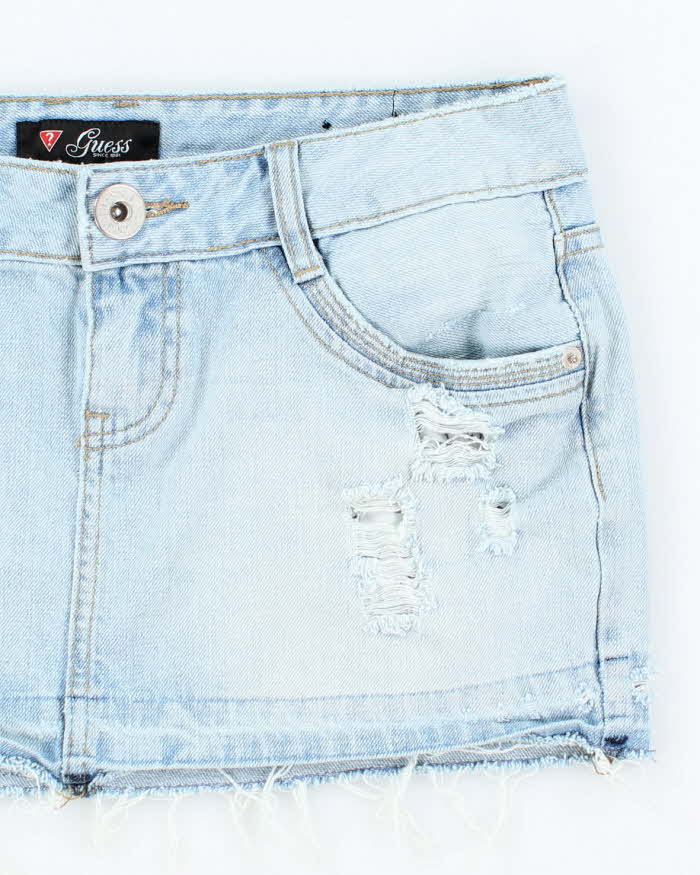 Vintage Y2k 00s Guess Denim Mini Skirt - S