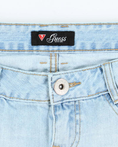 Vintage Y2k 00s Guess Denim Mini Skirt - S