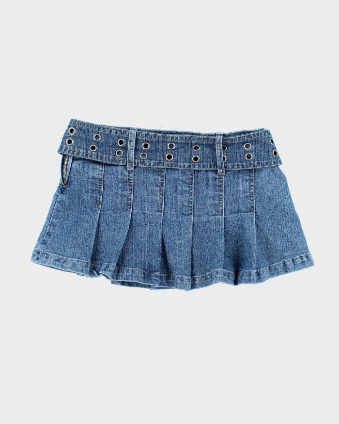 Vintage Y2k 00s Bongo Denim Mini Skirt - XS