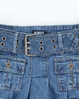 Vintage Y2k 00s Bongo Denim Mini Skirt - XS