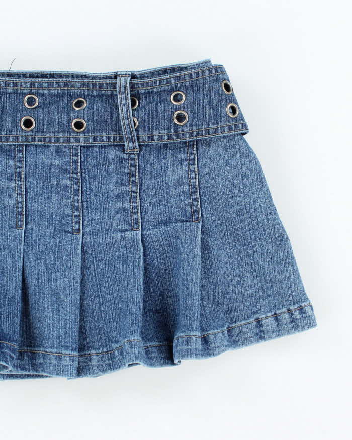 Vintage Y2k 00s Bongo Denim Mini Skirt - XS