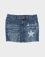 Vintage Y2k 00s Zenana Denim Mini Skirt - S