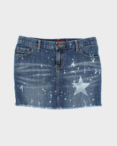 Vintage Y2k 00s Zenana Denim Mini Skirt - S