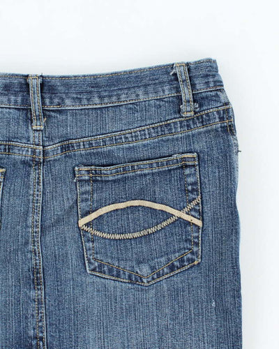 Vintage Y2k 00s Zenana Denim Mini Skirt - S