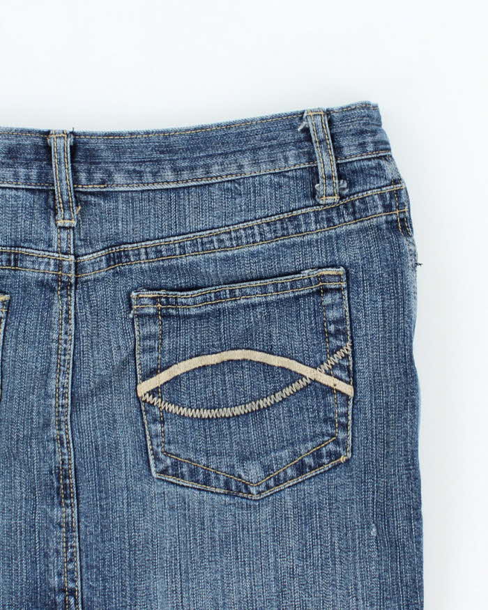 Vintage Y2k 00s Zenana Denim Mini Skirt - S