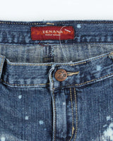Vintage Y2k 00s Zenana Denim Mini Skirt - S