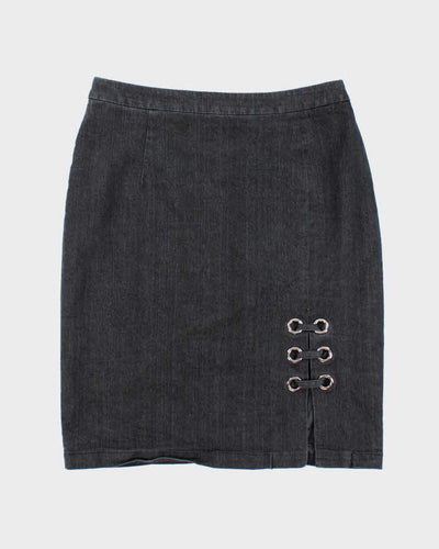 Vintage Y2k 00s Focus 2000 Eyelet Skirt - S
