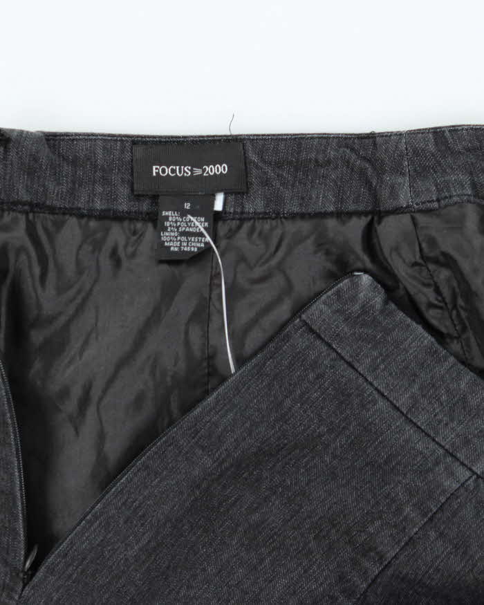 Vintage Y2k 00s Focus 2000 Eyelet Skirt - S