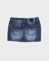 Vera Moda Denim Mini Skirt - S