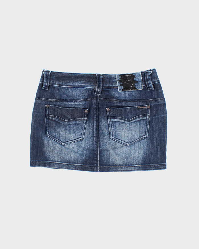Vera Moda Denim Mini Skirt - S