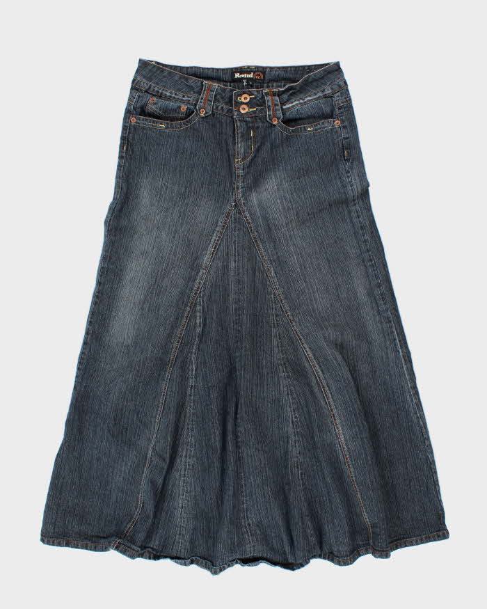 Vintage Y2k 00s Rewind Denim Skirt - S