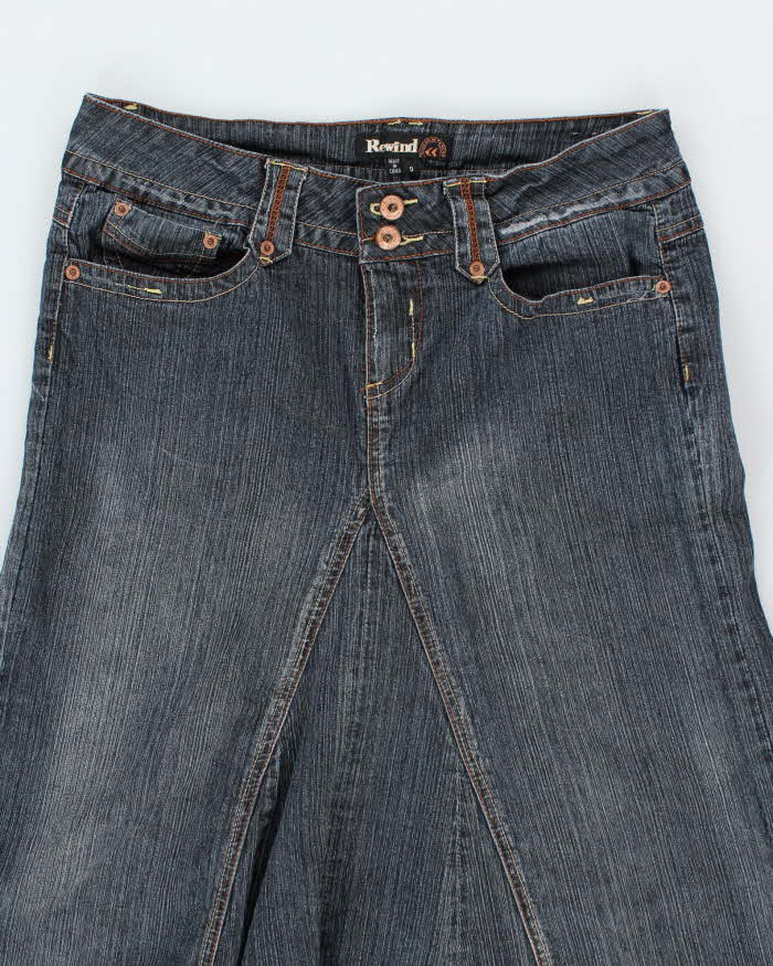 Vintage Y2k 00s Rewind Denim Skirt - S